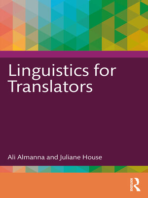 cover image of Linguistics for Translators